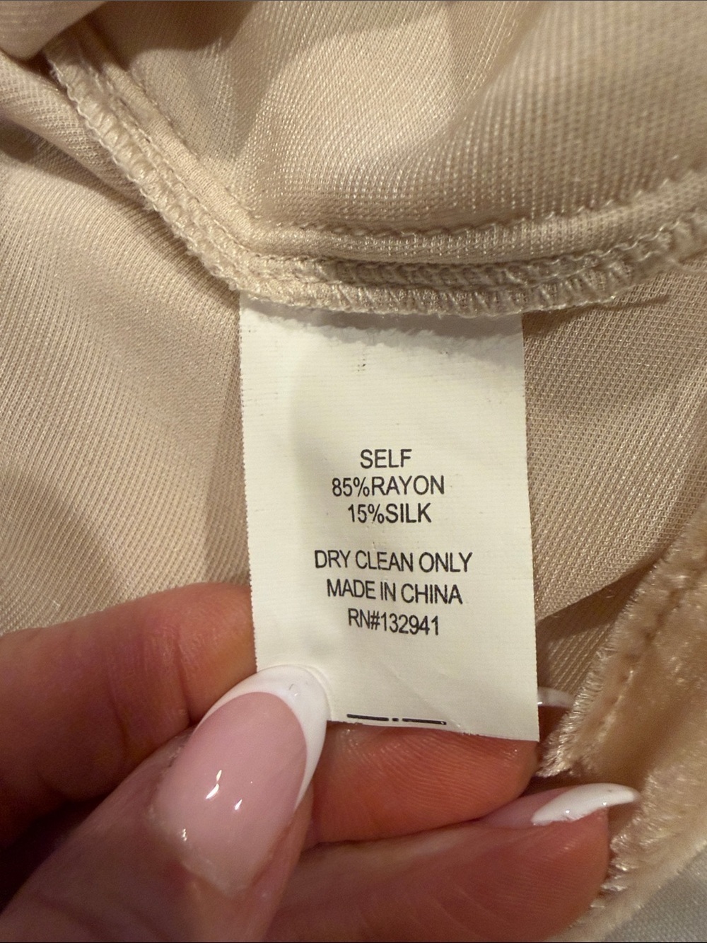 AMANDA UPRICHARD Sleeveless Velvet Mock Neck Top in Blush Size XS - Picture 8 of 8